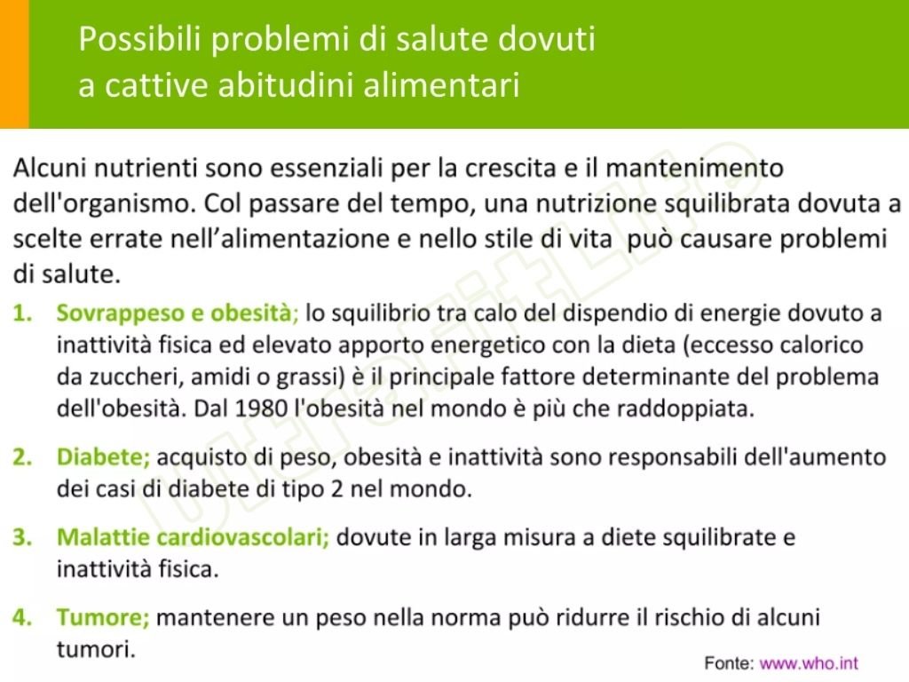 Piano Nutrizionale