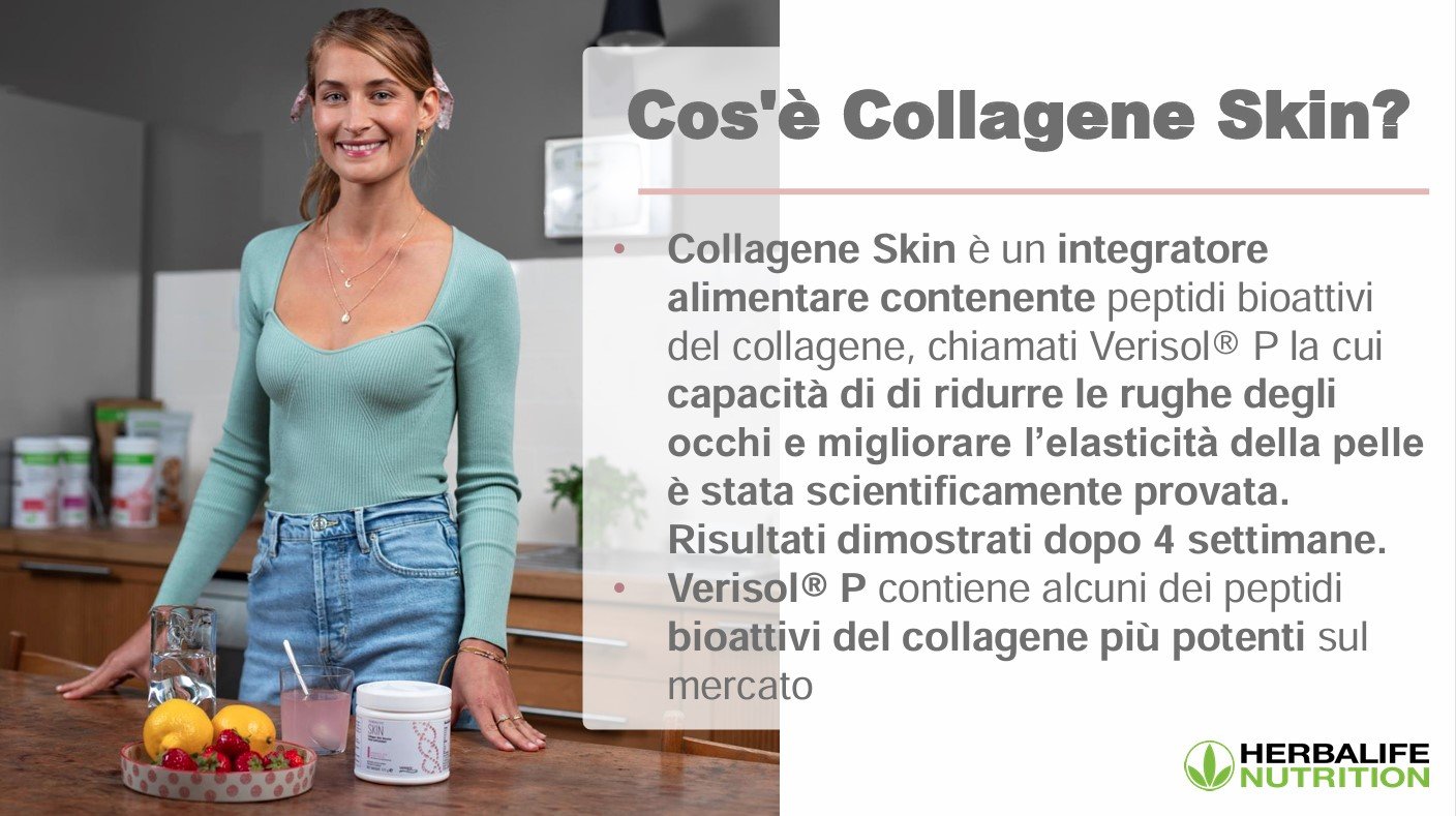 collagene skin herbalife integratore