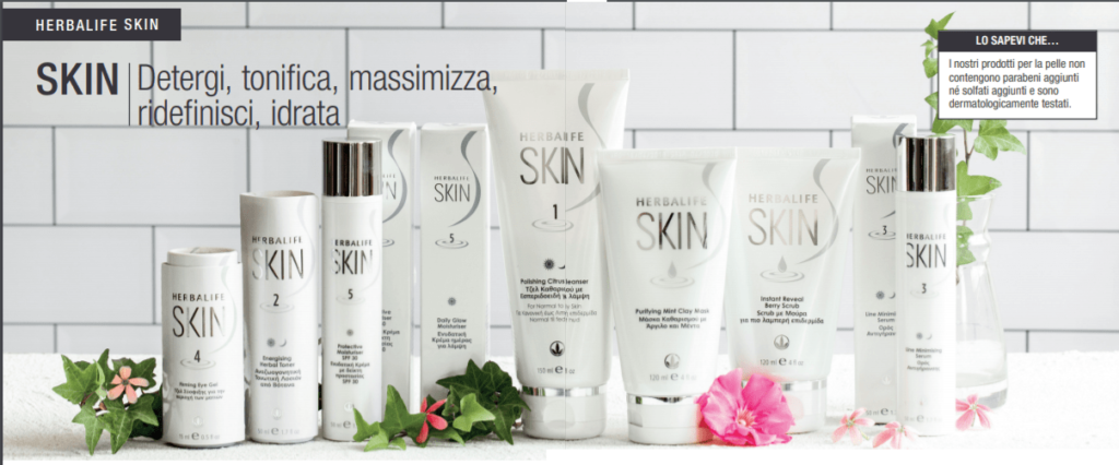 herbalife skin crema maschera